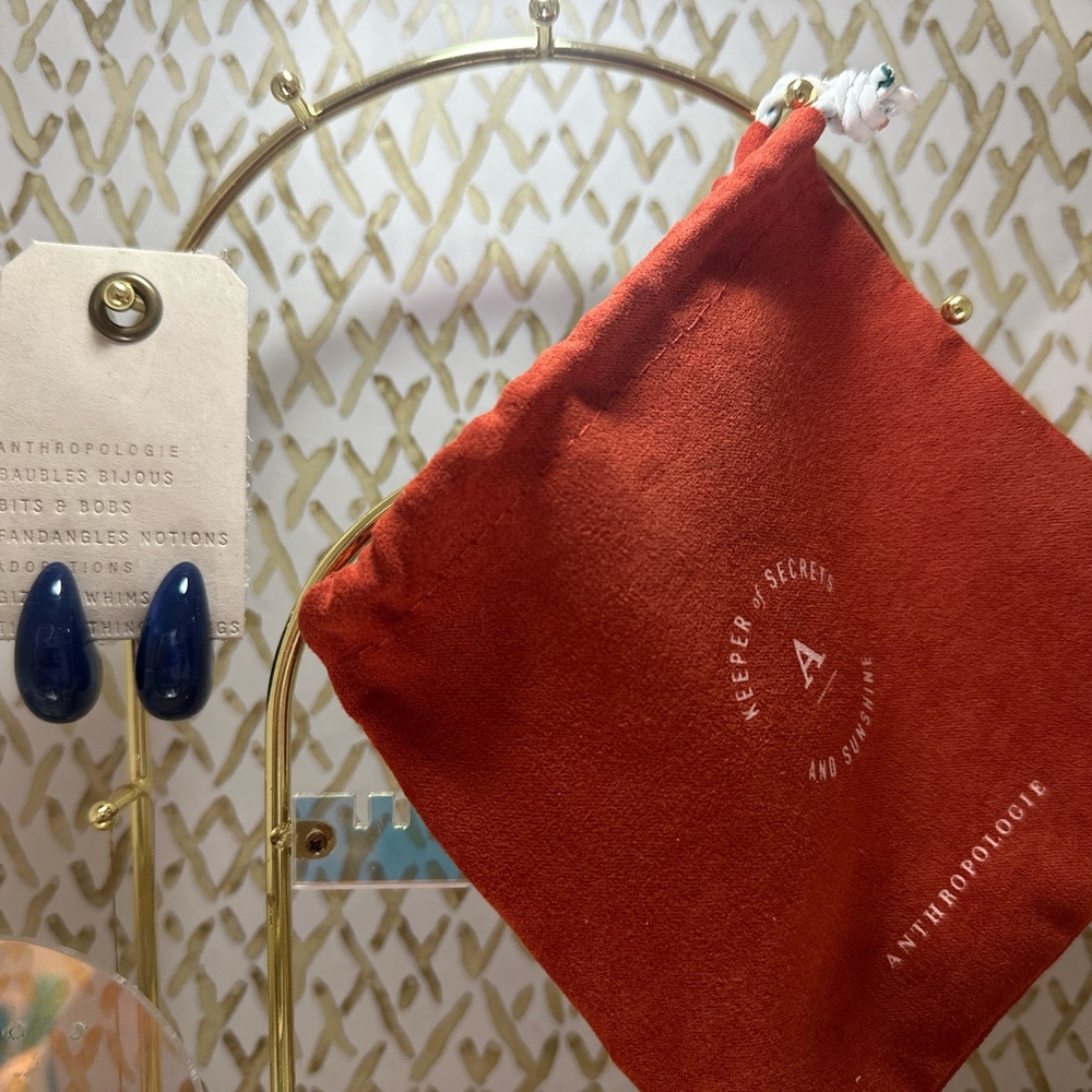 Anthropologie Petra resin earrings